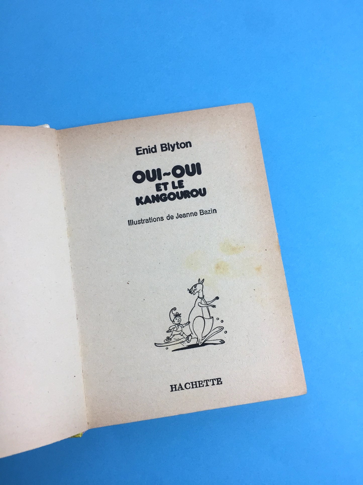 Livre Oui-Oui 1978