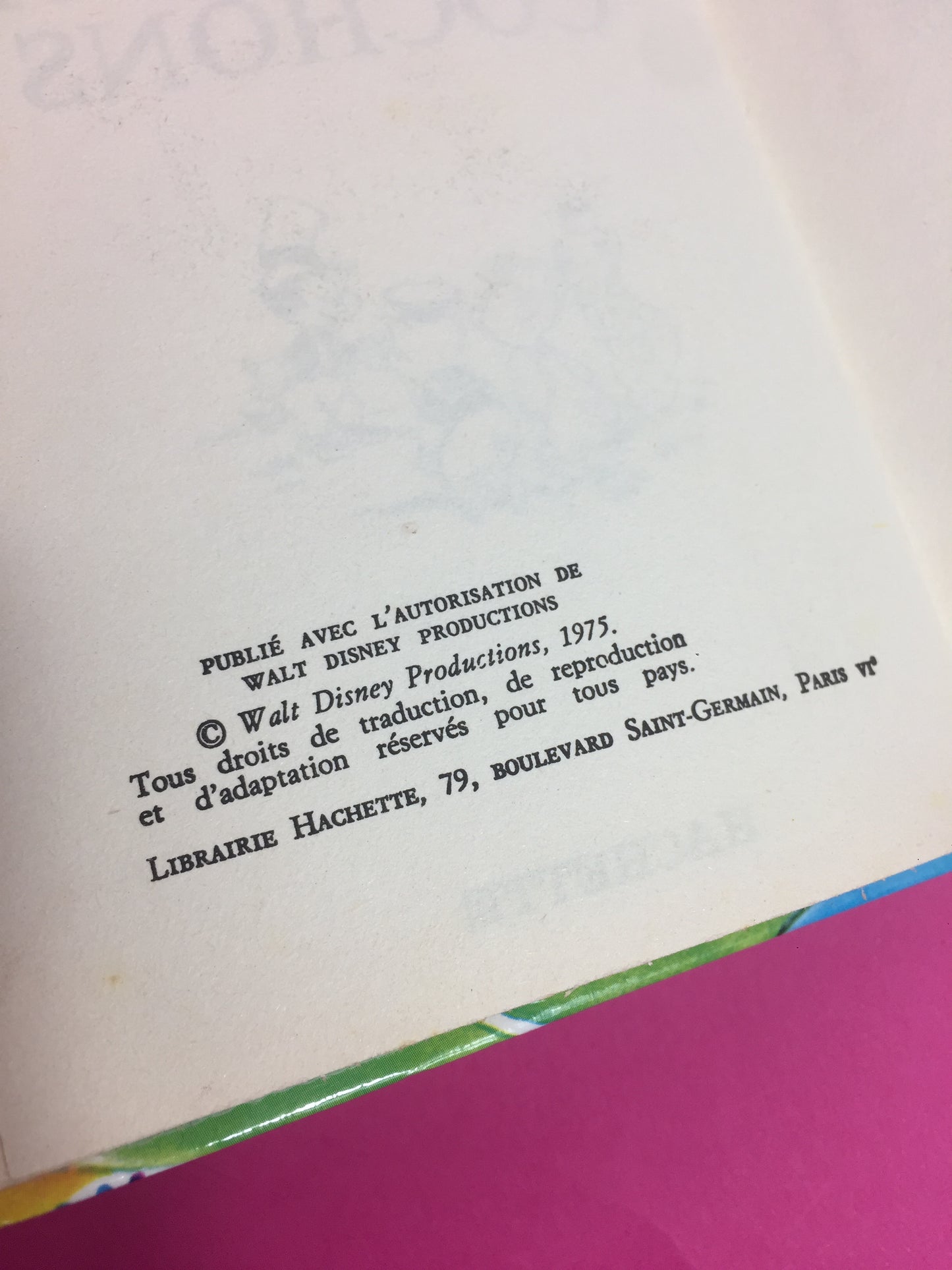 Livre L'avion des 3 Petits Cochons 1975