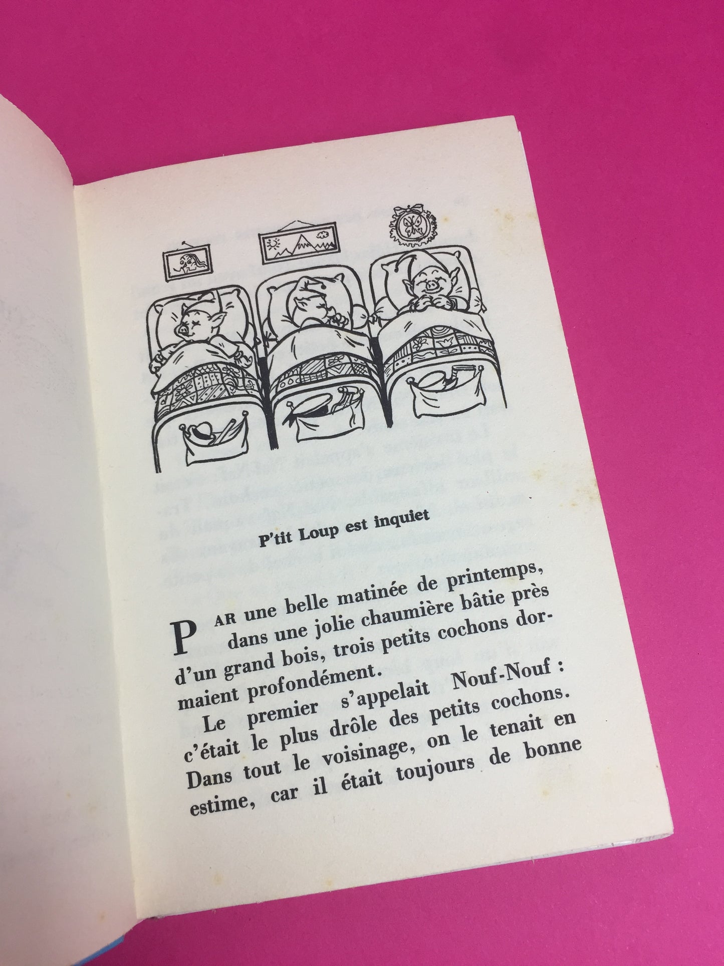 Livre L'avion des 3 Petits Cochons 1975