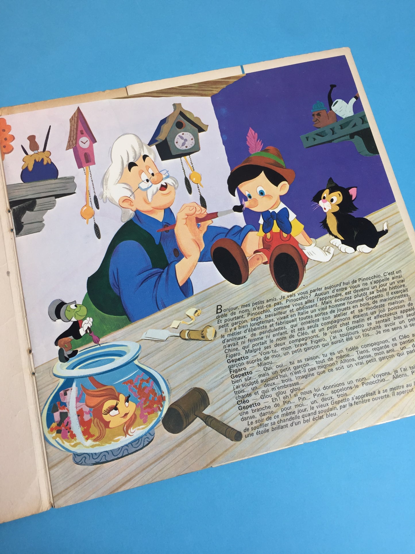 Vinyle vintage Pinocchio