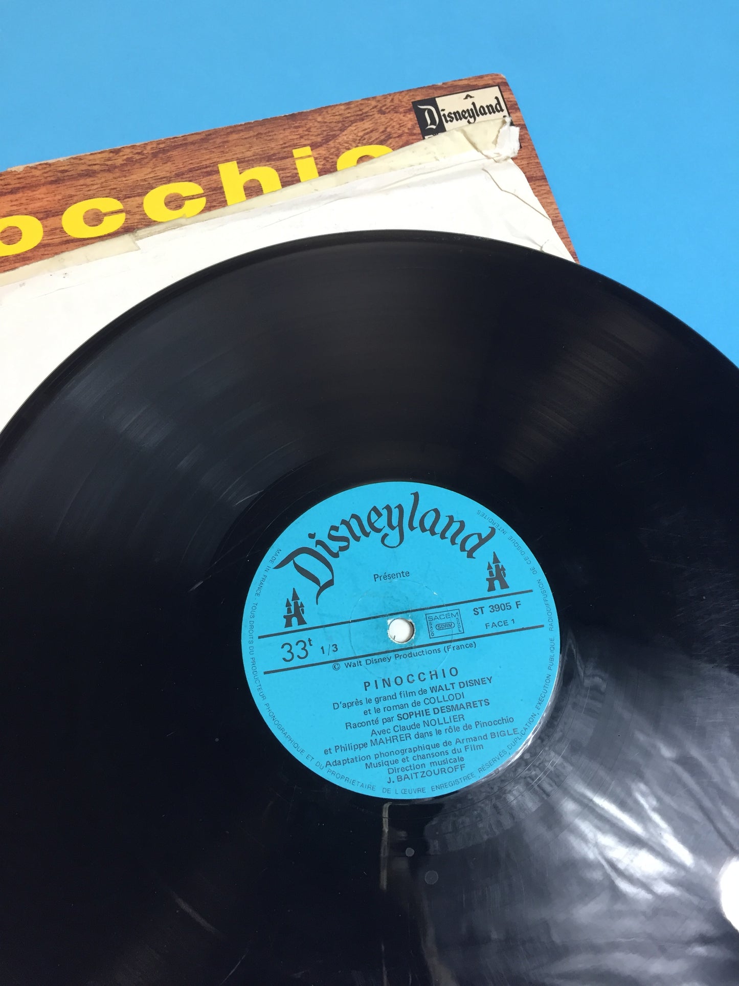 Vinyle vintage Pinocchio