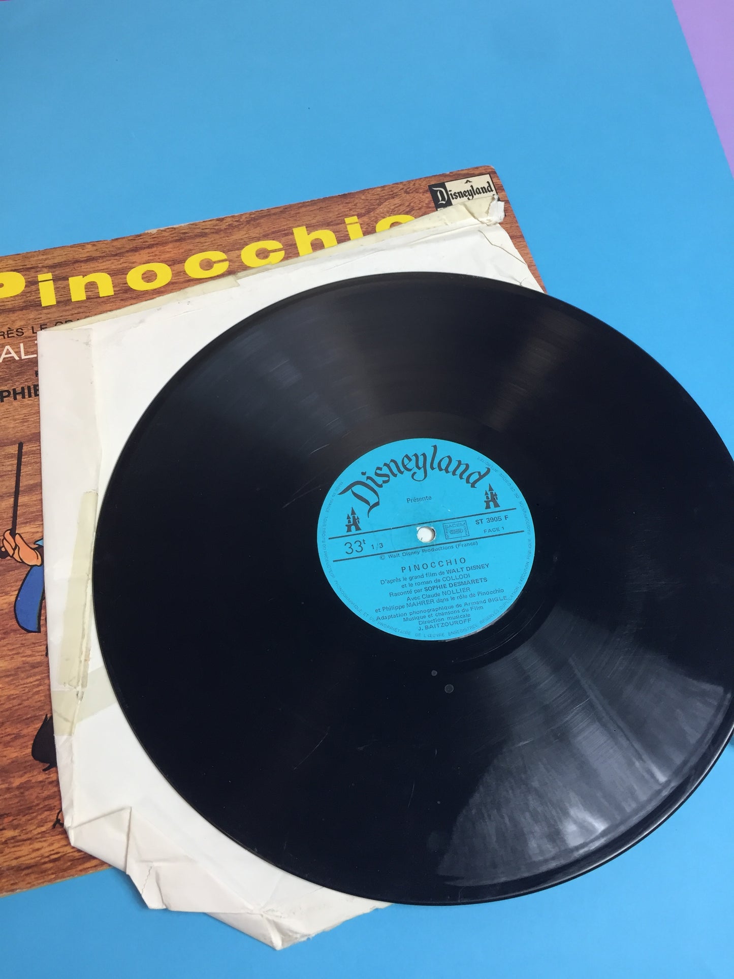 Vinyle vintage Pinocchio