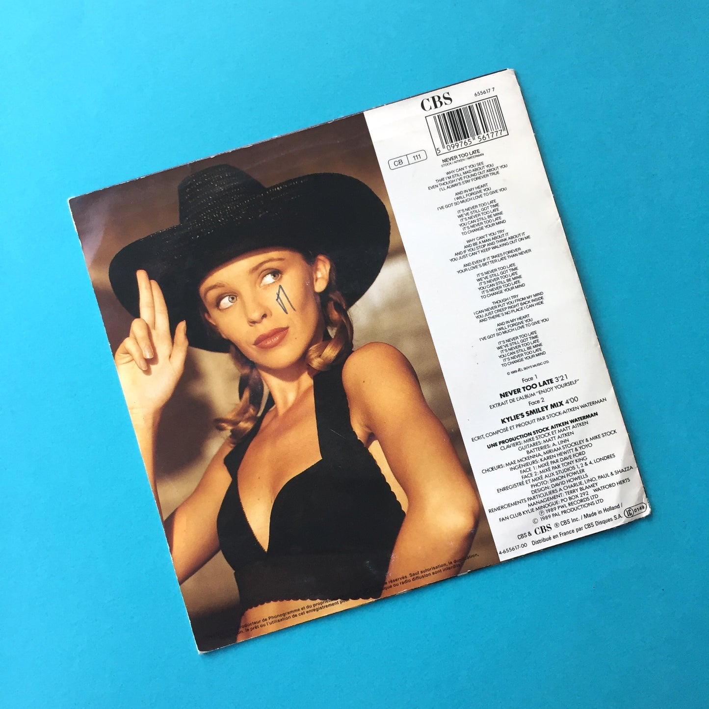 45 tours Kylie Minogue 1989