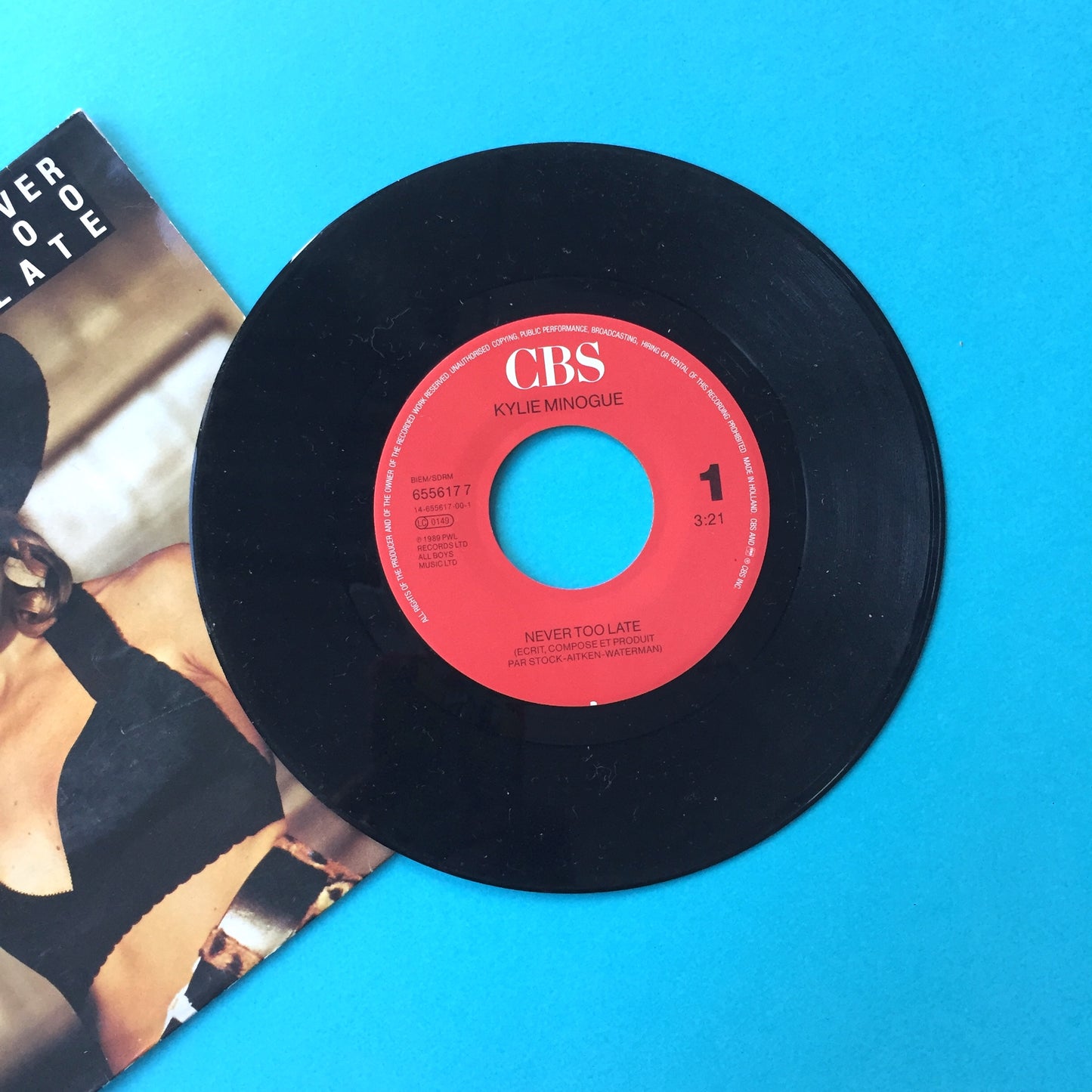 45 tours Kylie Minogue 1989