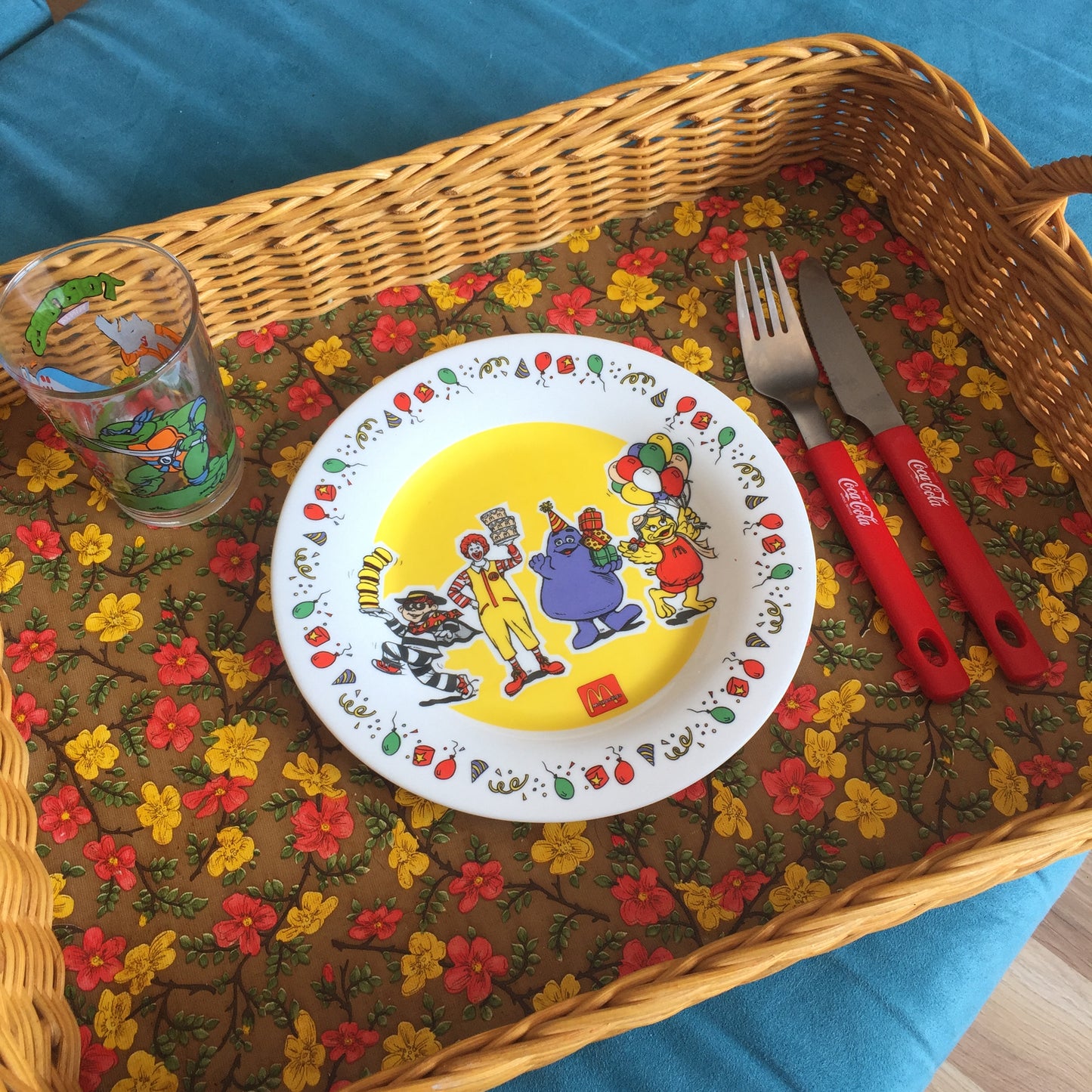 Grand plateau vintage