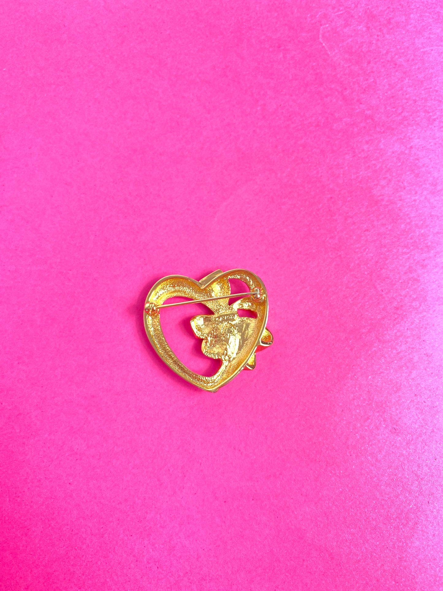 Broche coeur