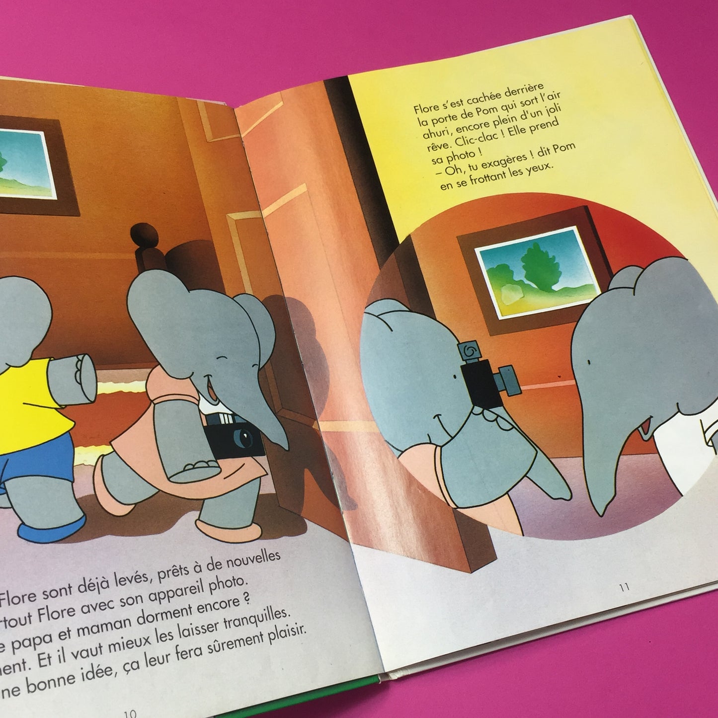 Livre Babar Flore reporter 1991