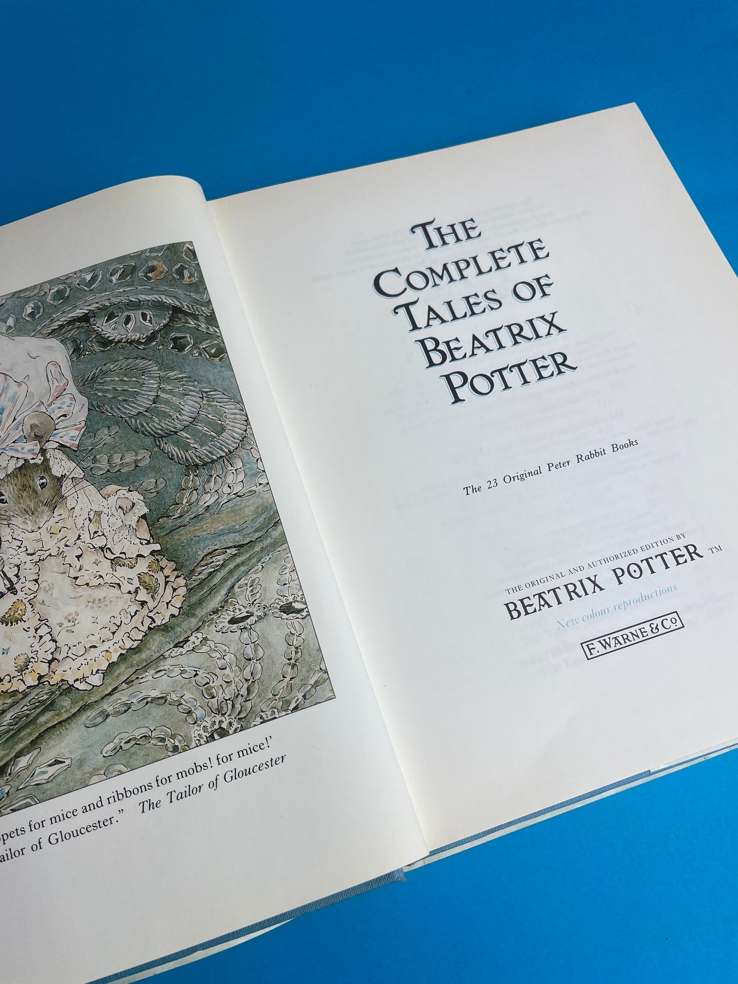 The complete tales of Beatrix Potter 1989