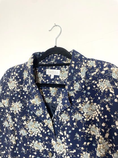 Robe vintage à fleurs 46/48