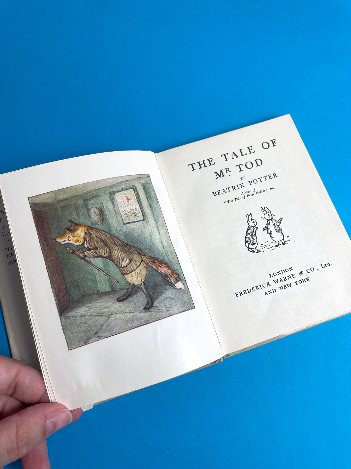 Beatrix Potter, The Tale of Mr Tod 60/70s