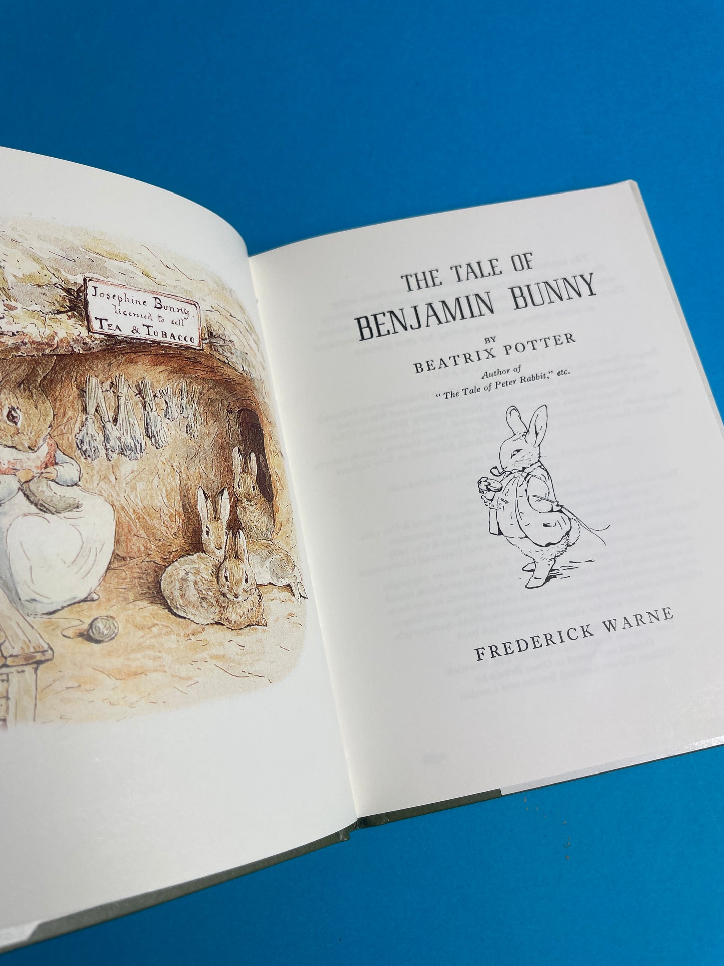 Beatrix Potter, The Tale of Benjamin Bunny 1987