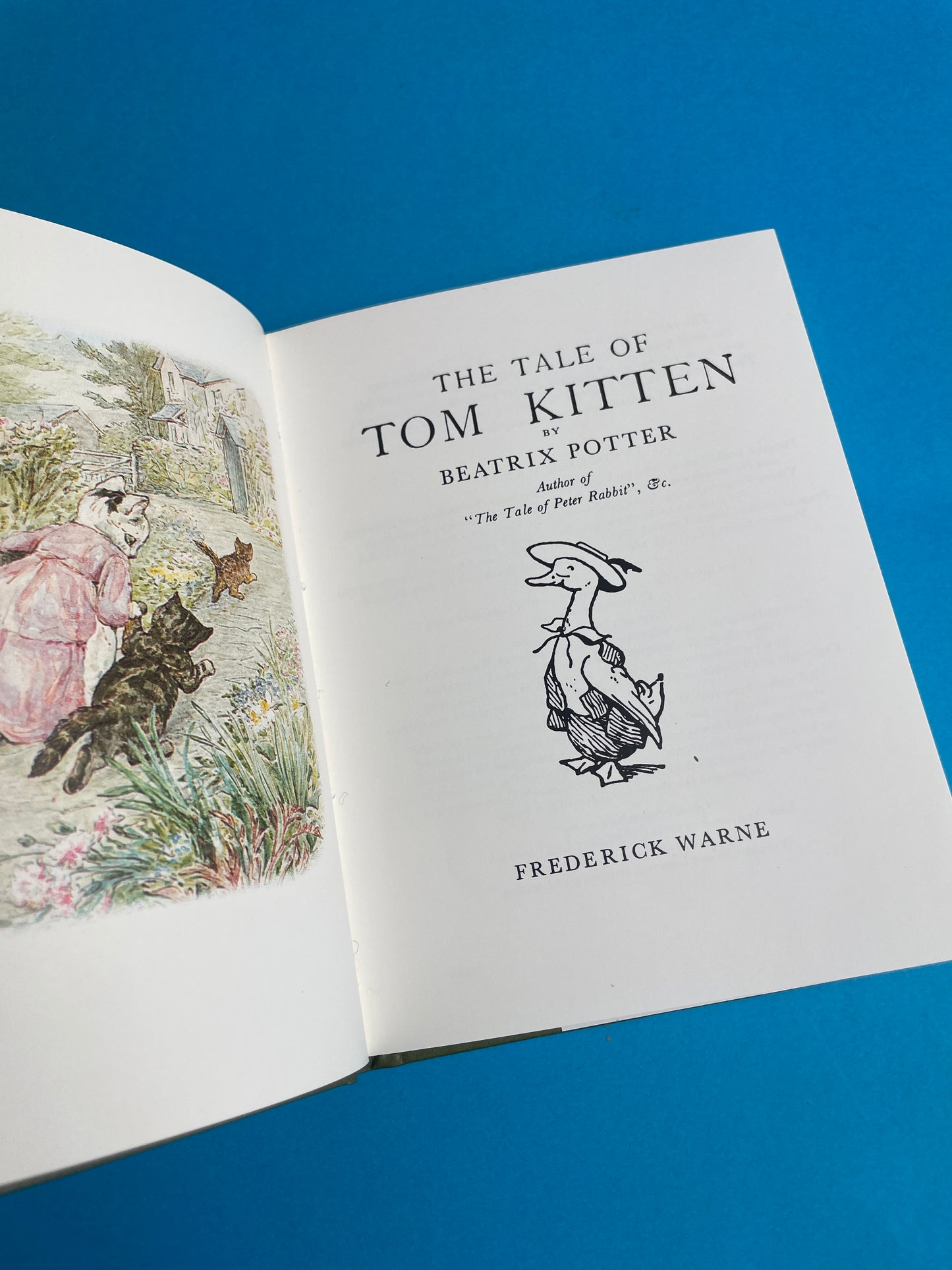 Beatrix Potter, The Tale of Tom Kitten 1987