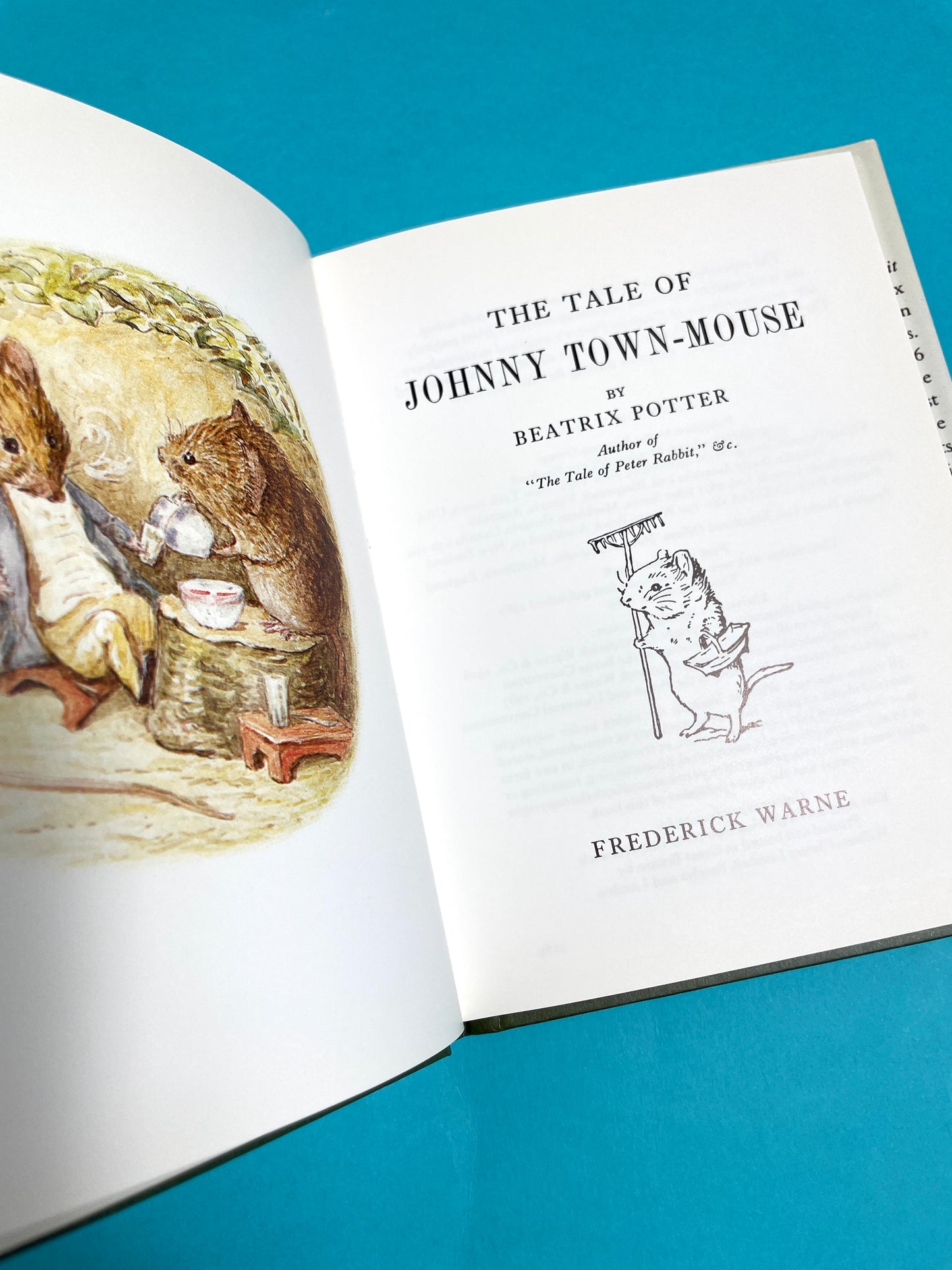 Beatrix Potter, The Tale of Johnny Town Mouse 1989
