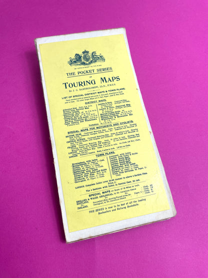 Carte Bristol & Bath 1910