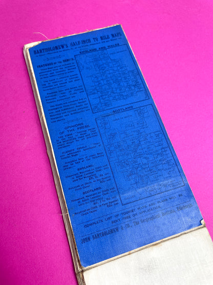 Carte Bristol & Bath 1910