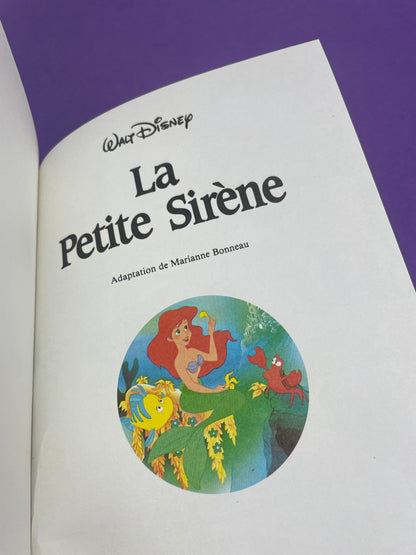 Livre La petite sirène 1990