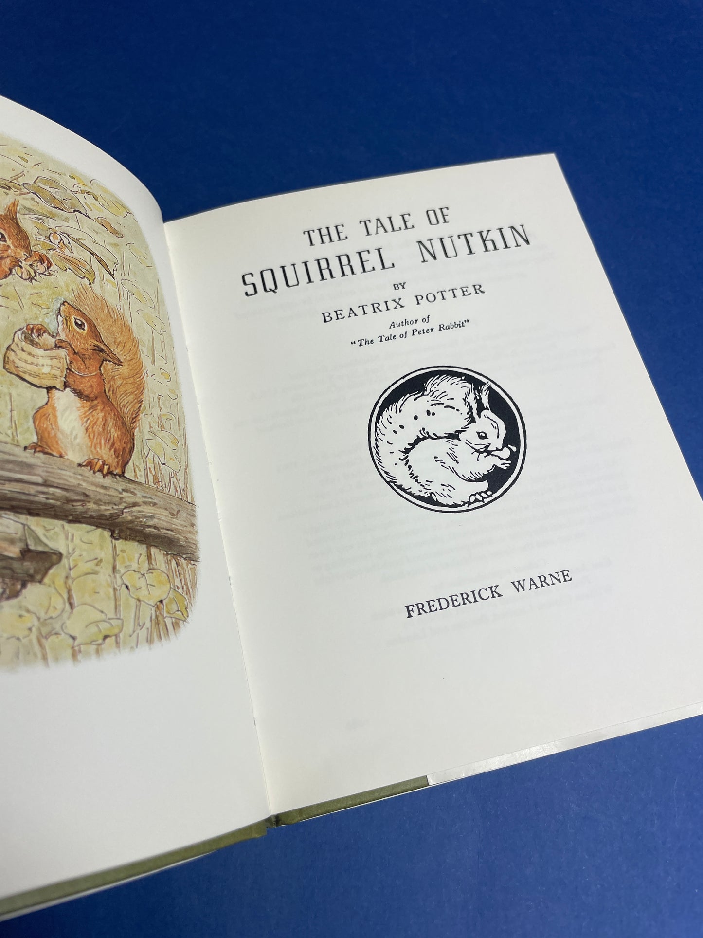 Beatrix Potter, The Tale of Squirrel Nutkin 1987