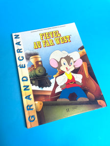 Livre Fievel au Far West 1991