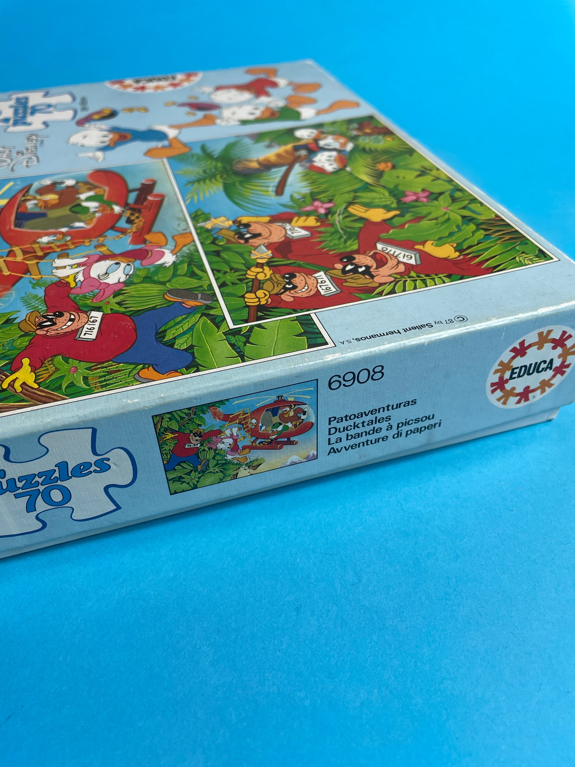 La Bande à Picsou - Puzzle 200 pièces - "Les Pirates" - Ravensburger 1990 (ref. 12-152-6 La Bande à Picsou - Puzzle 200 pièces - "Les Pirates" - Ravensburger 1990 (ref. 12-152-6
