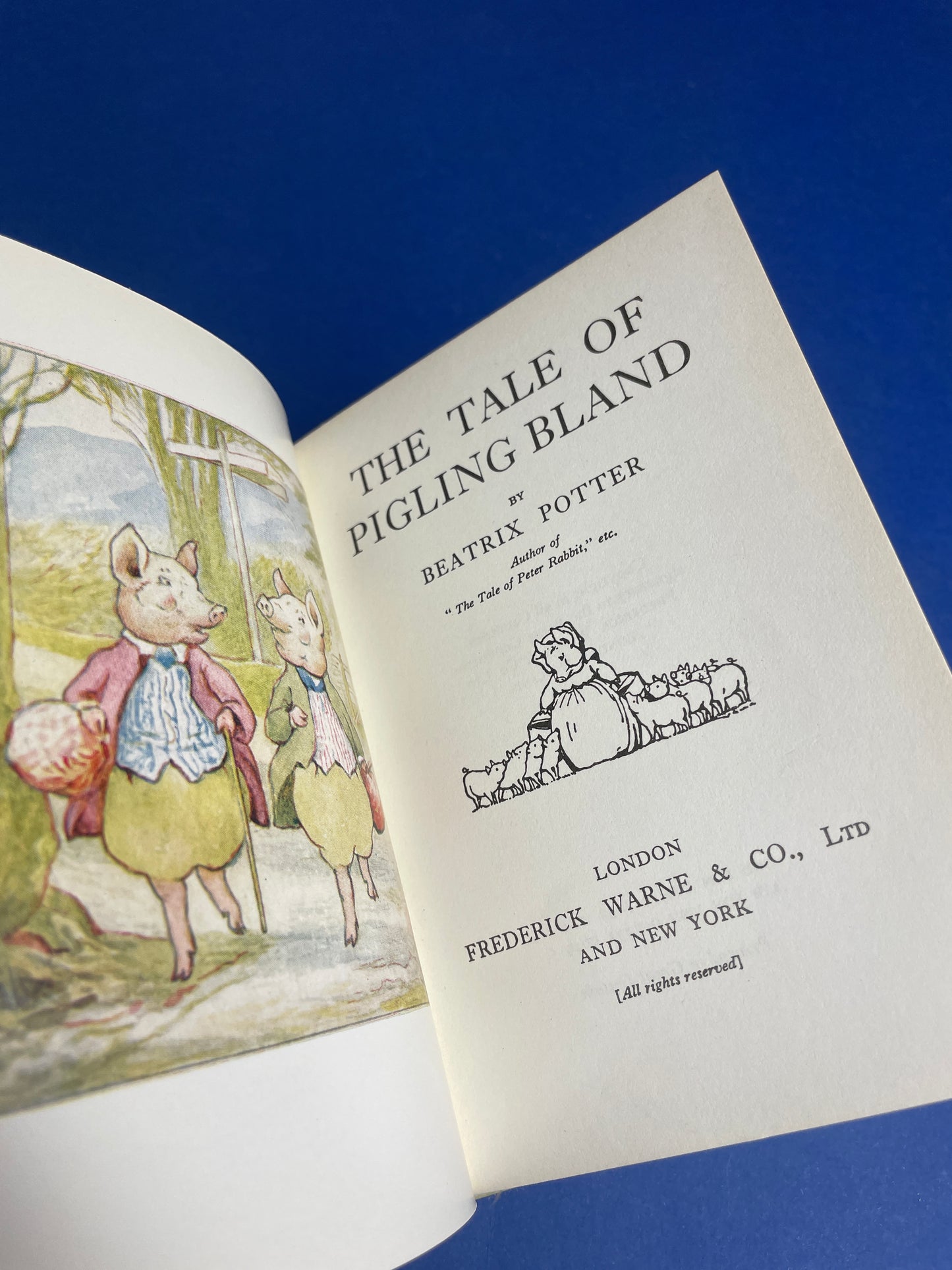 Beatrix Potter, The Tale of Pigling Bland 1985