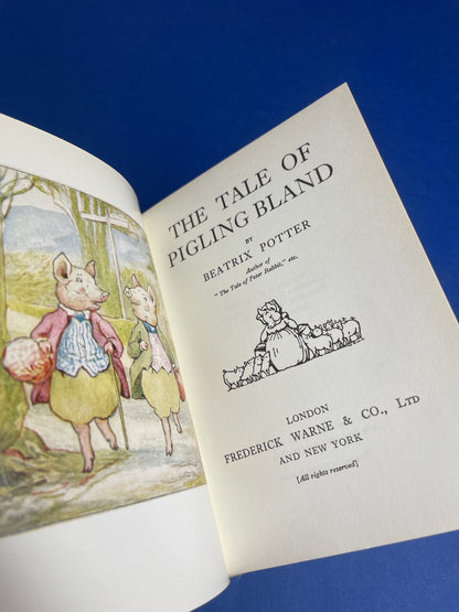 Beatrix Potter, The Tale of Pigling Bland 1985