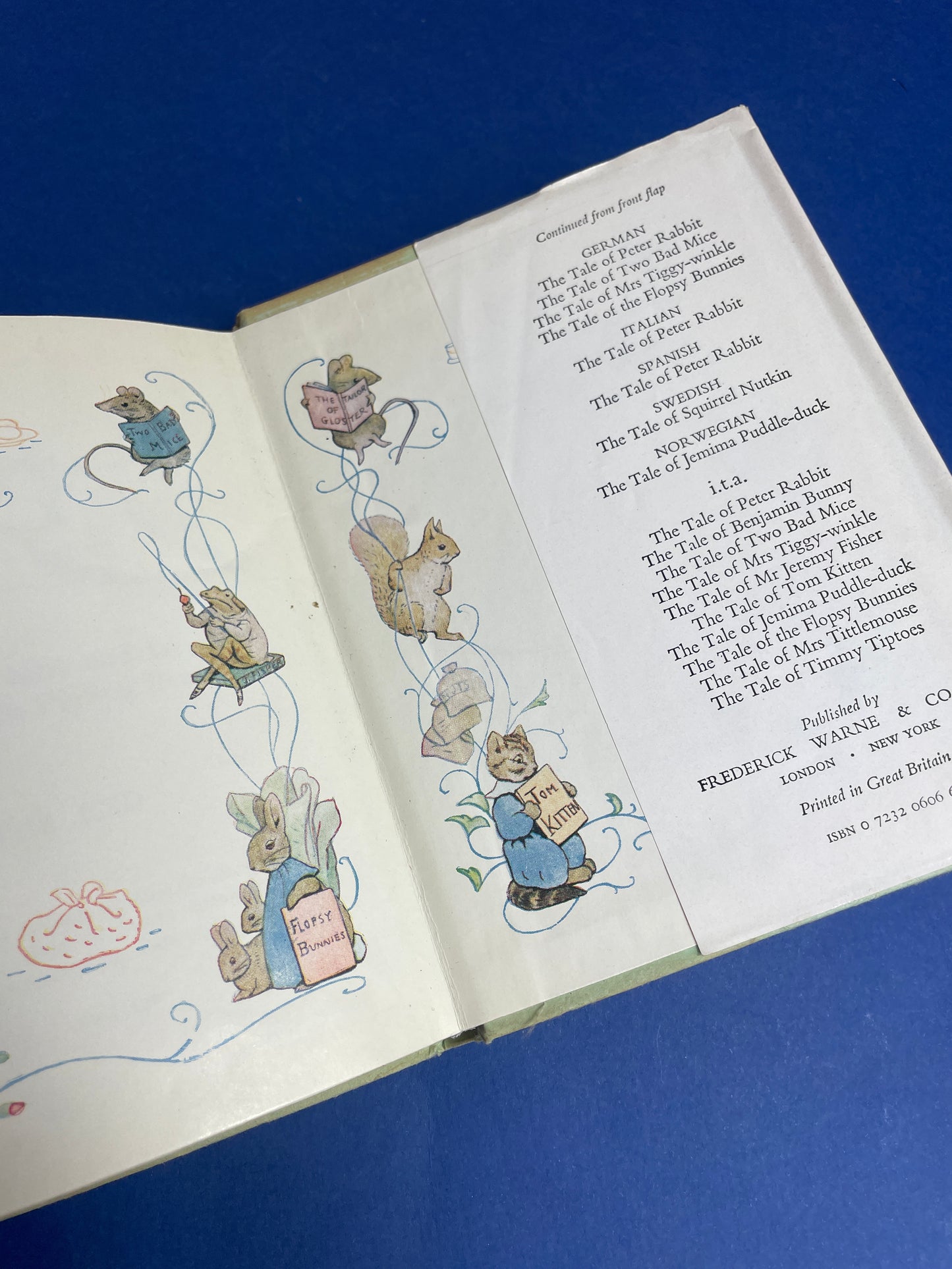 Beatrix Potter, The Tale of Pigling Bland 1985