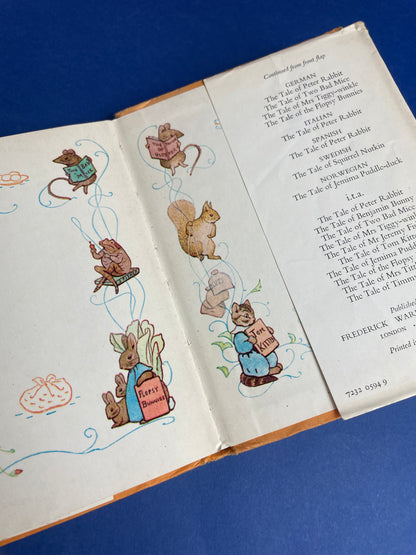 Beatrix Potter, The Tailor of Gloucester 1969