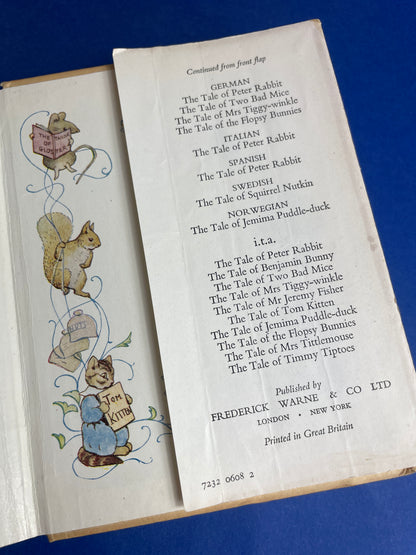Beatrix Potter, The Tale of The Pie and The Patty Pan 1985