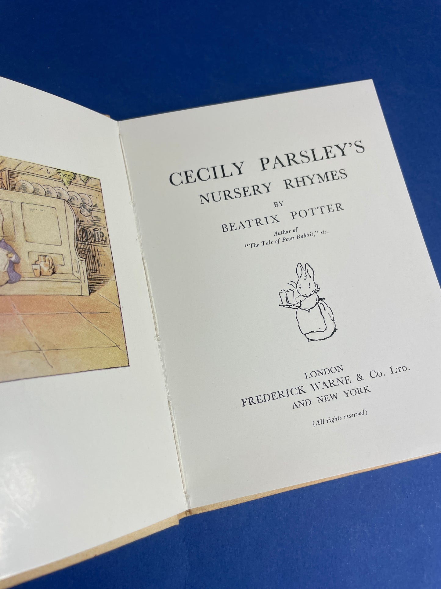 Beatrix Potter, Cecily Parsley's Nursery Rhymes 1985