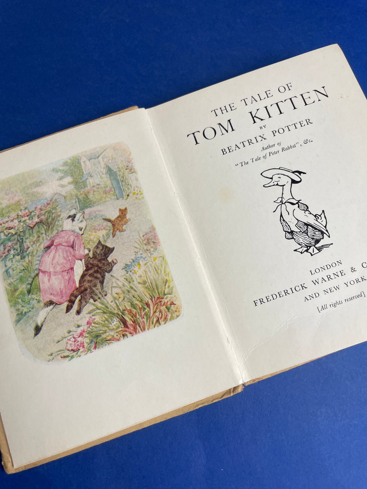 Beatrix Potter, The Tale of Tom Kitten 1965