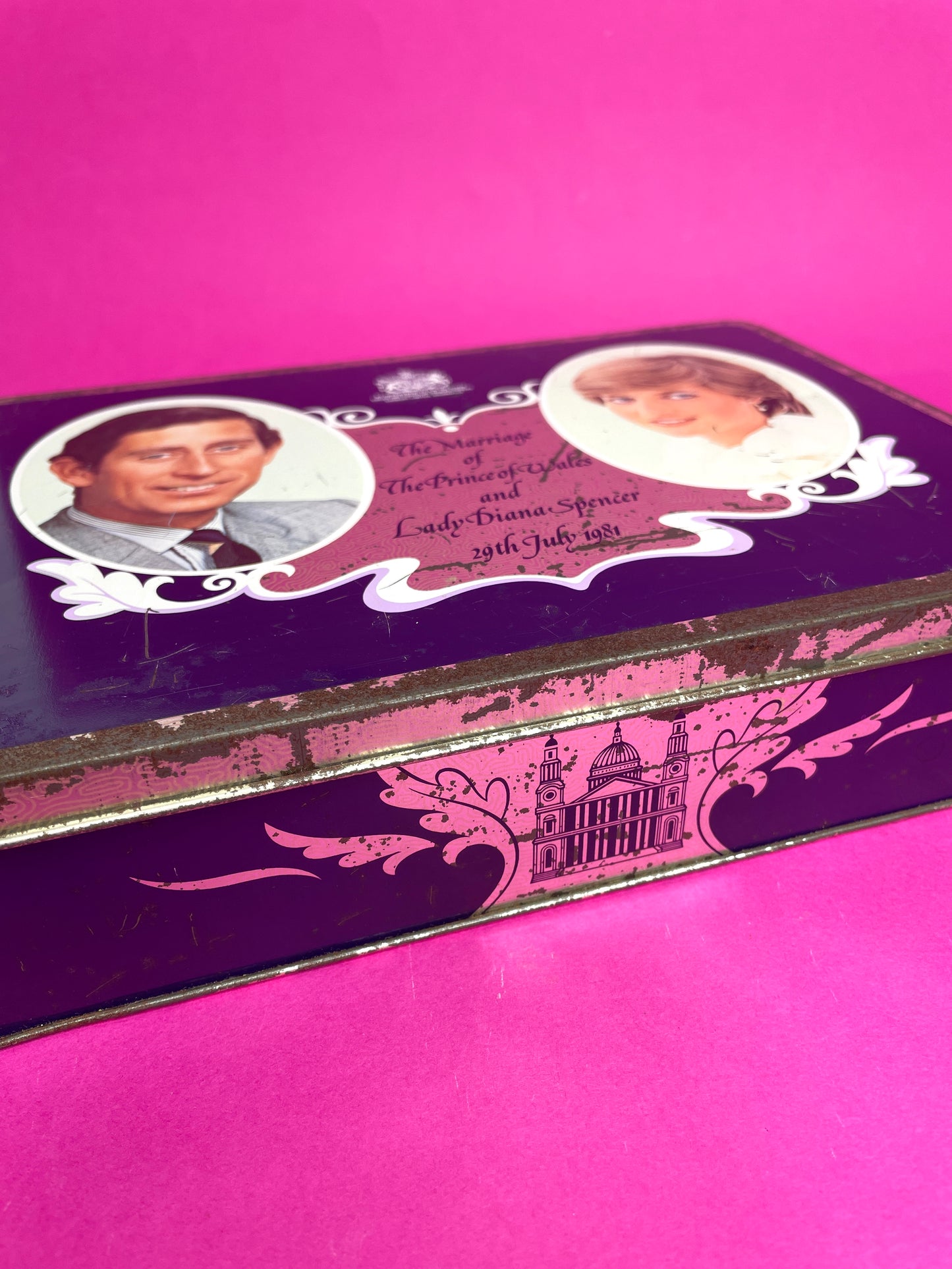 Boîte Cadbury Lady Di