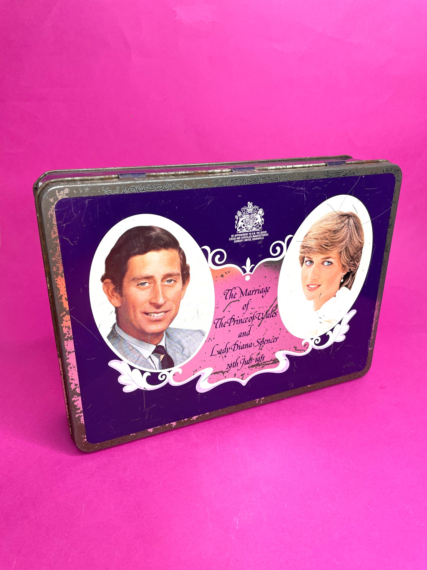 Boîte Cadbury Lady Di