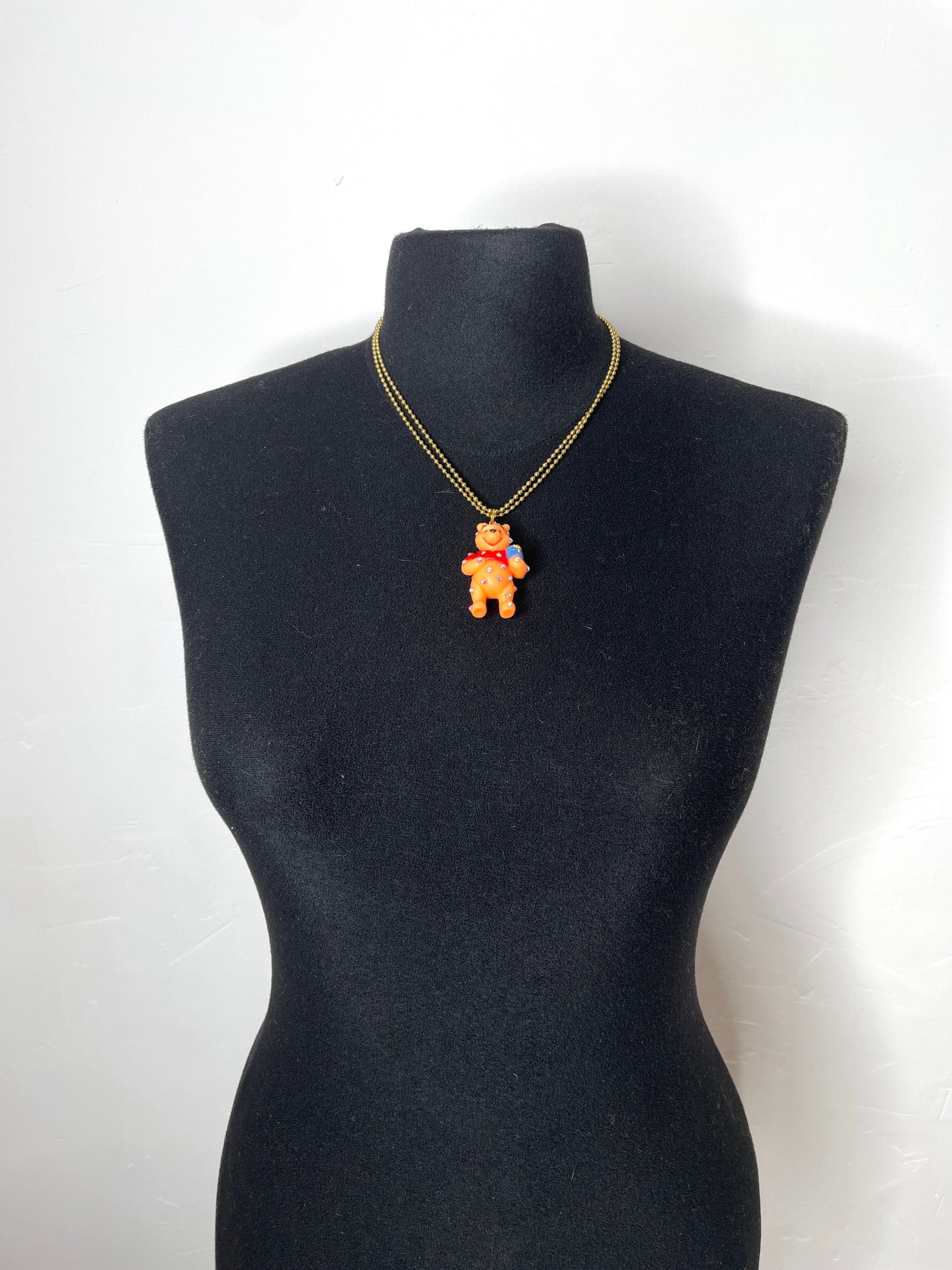Collier upcyclé Winnie strass