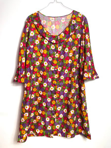 Robe 70's cousue main