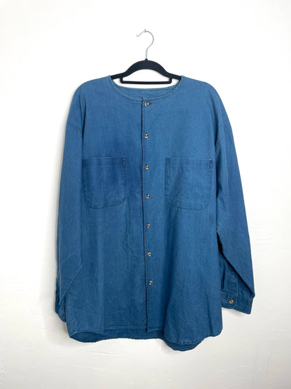 Blouse vintage en denim 46/48