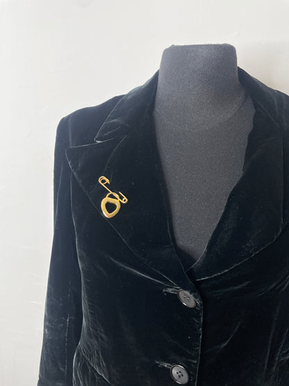 Broche vintage coeur