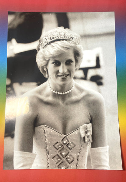 Photo noir et blanc Lady Di