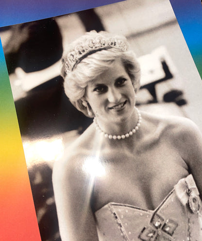 Photo noir et blanc Lady Di