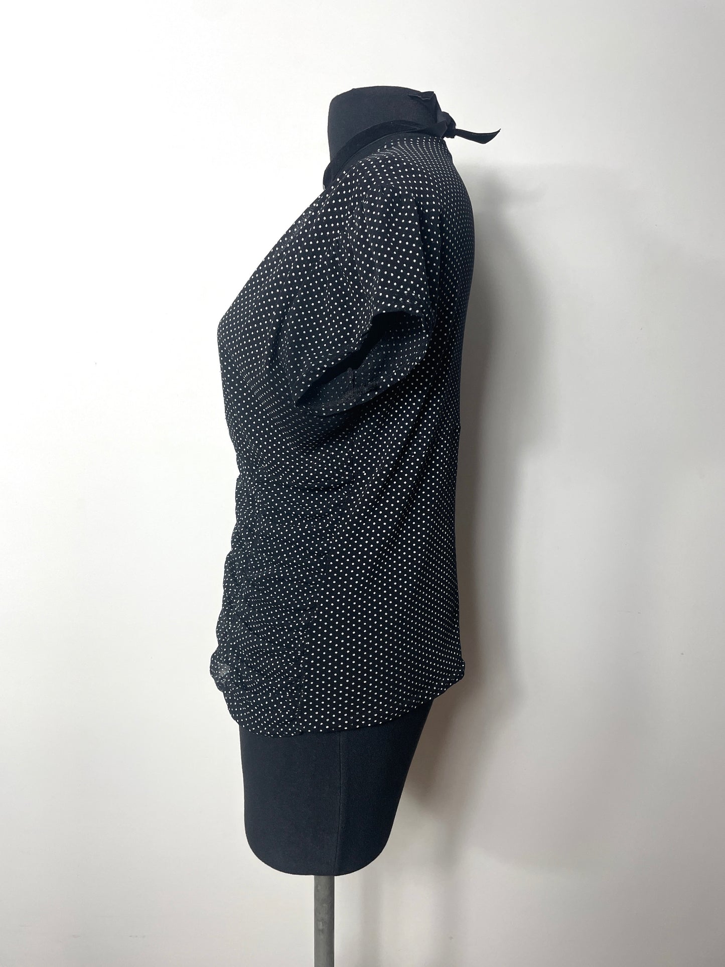Top mesh à pois