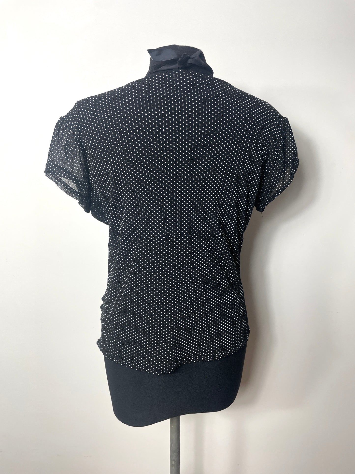 Top mesh à pois