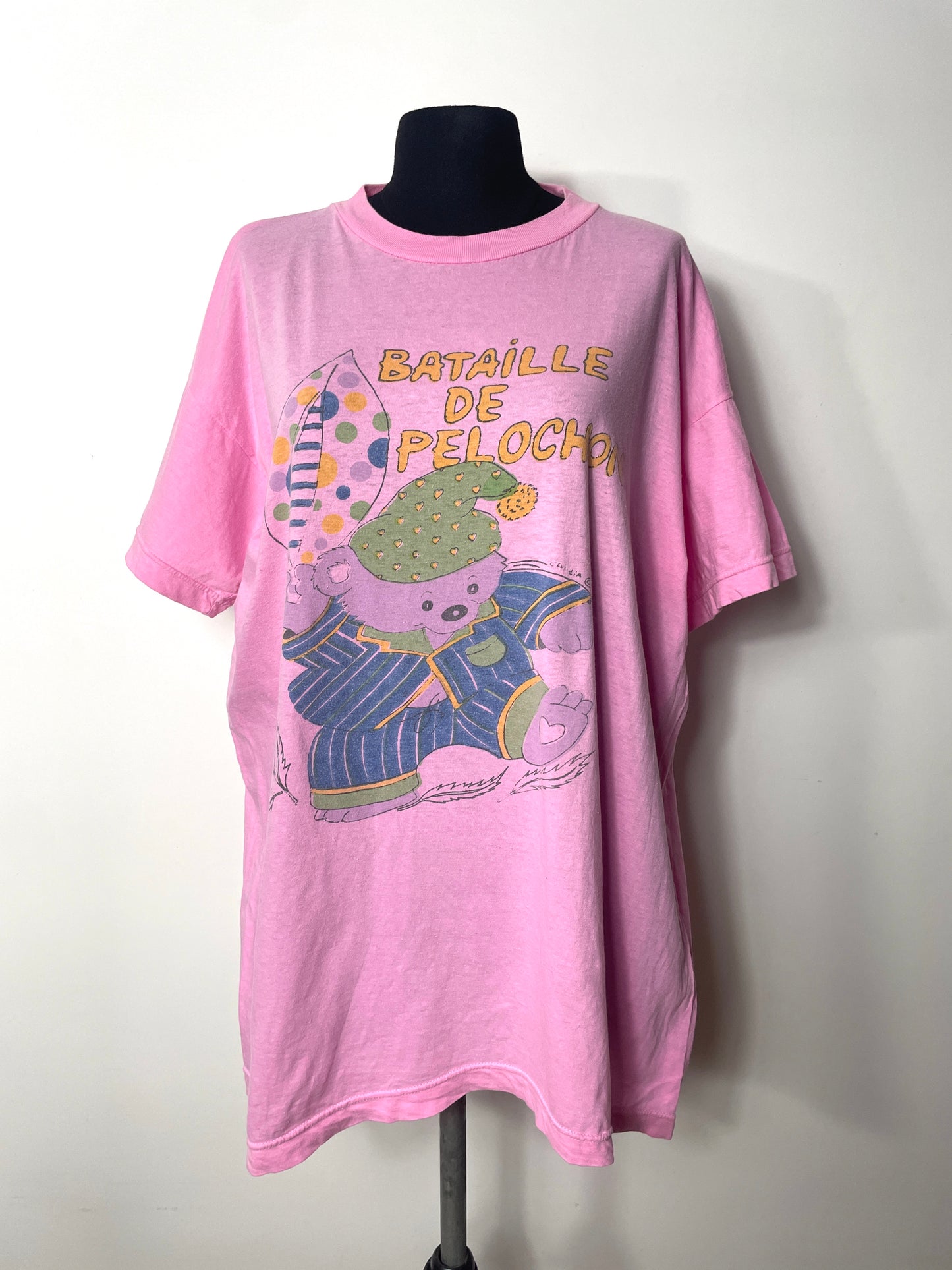 T-shirt 90s "Bataille de pelochon"
