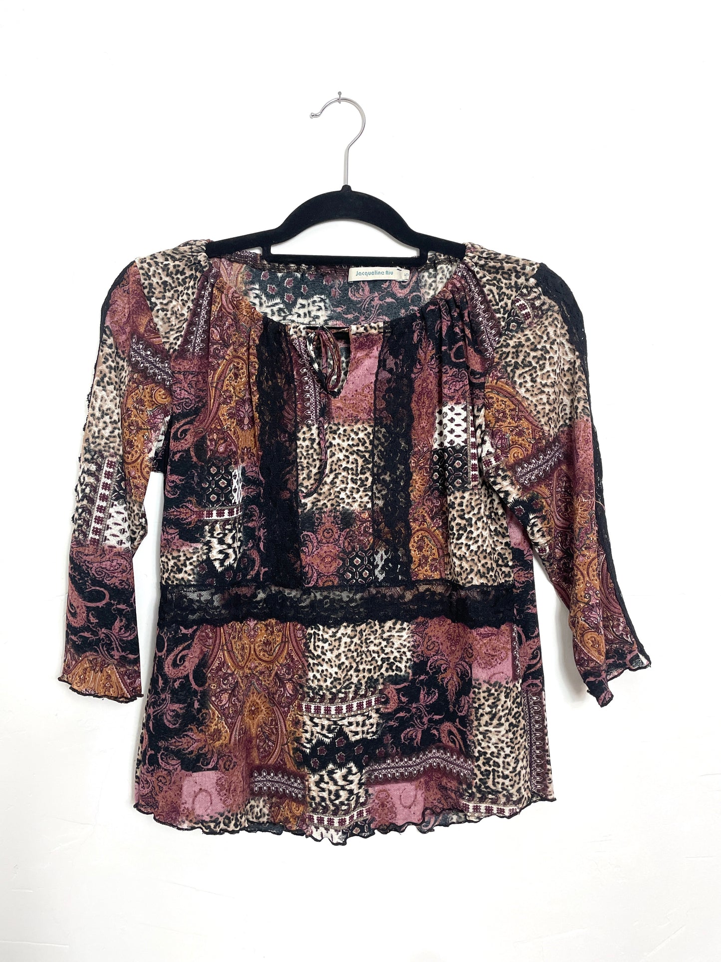 Blouse y2k dentelle taille 42