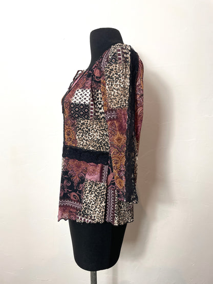 Blouse y2k dentelle taille 42