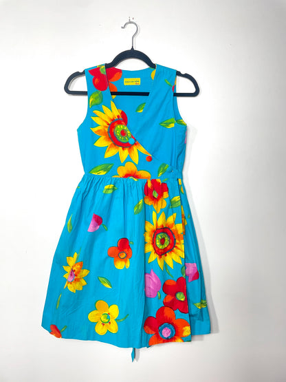 Robe 90s à fleurs