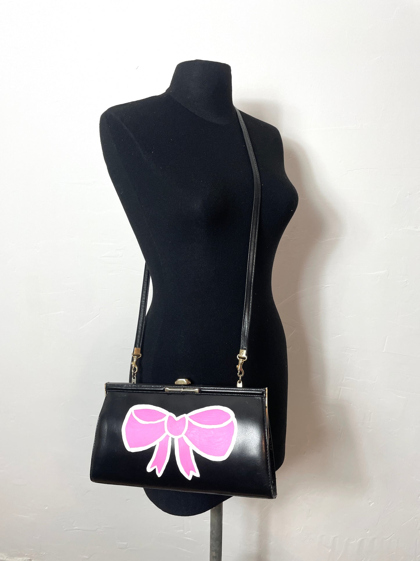 Sac en cuir customisé