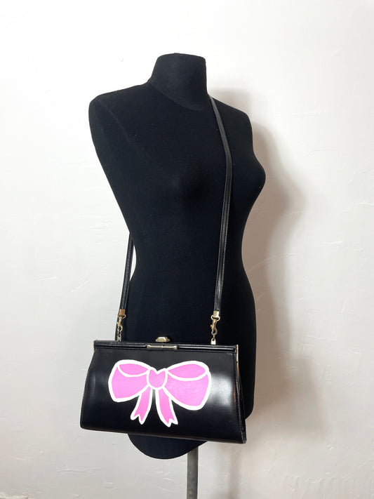 Sac en cuir customisé