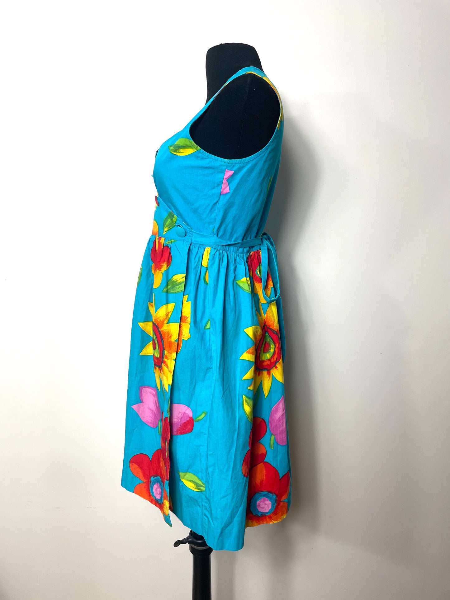Robe 90s à fleurs