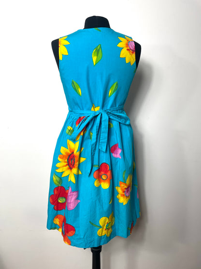 Robe 90s à fleurs