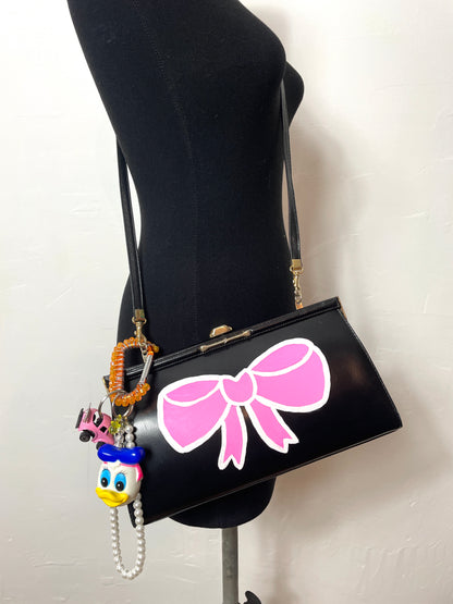 Sac en cuir customisé