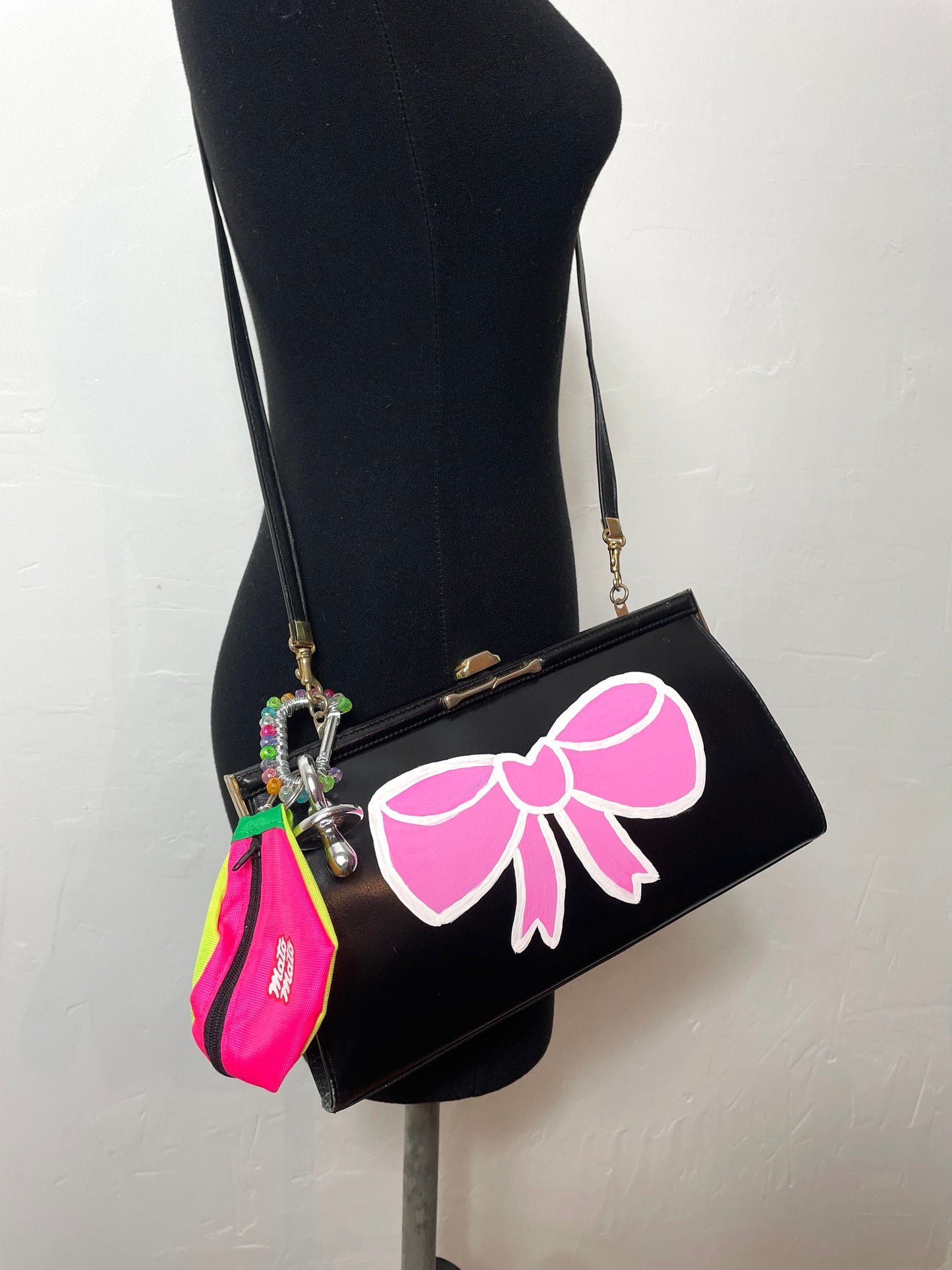 Sac en cuir customisé